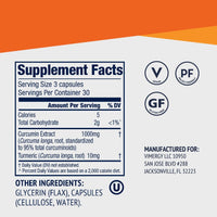 Vimergy Vitamins & Supplements Curcumin with Turmeric