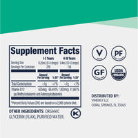 Vimergy Kids Vitamins Kids Organic Liquid B12