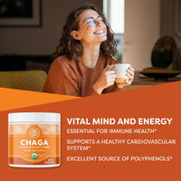Vimergy Vitamins & Supplements Organic Chaga Powder