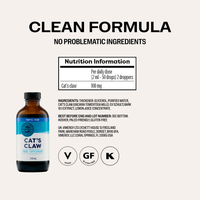 Vimergy Vitamins & Supplements Organic Liquid Cat's Claw