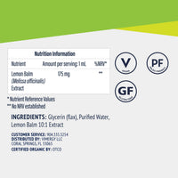 Vimergy Vitamins & Supplements Organic Liquid Lemon Balm