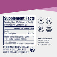 Vimergy Vitamins & Supplements Organic Liquid Licorice