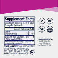 Vimergy Vitamins & Supplements Organic Liquid Milk Thistle