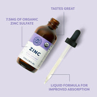 Vimergy Vitamins & Supplements Organic Liquid Zinc