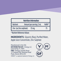 Vimergy Vitamins & Supplements Organic Liquid Zinc