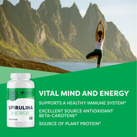 Vimergy Vitamins & Supplements Spirulina Capsules