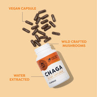 Chaga Capsules Vimergy Supplements Vitamins