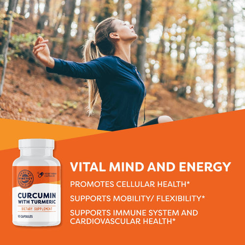 Curcumin with Turmeric Vimergy Supplements Vitamins 