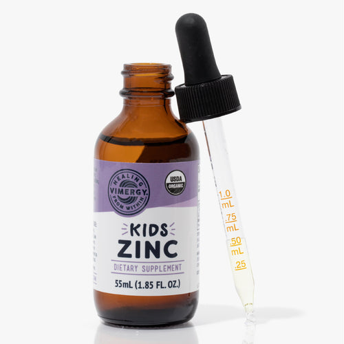 Kids Organic Liquid Zinc Vimergy Supplements Vitamins