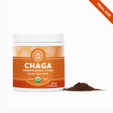 Organic Chaga Powder Vimergy Supplements Vitamins