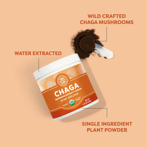 Organic Chaga Vimergy Supplements Vitamins 