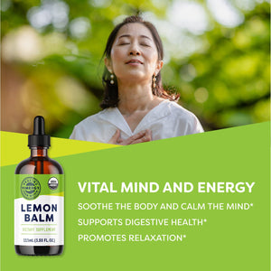 Organic Lemon Balm Vimergy Supplements Vitamins |pdp_img_gallery_full