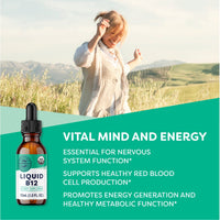 Organic Liquid B12 Vimergy Supplements Vitamins 