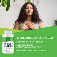 Vimergy Vitamins & Supplements Barley Grass Juice Capsules