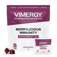 VIMERGY Berrylicious Immunity Chewable Drops Vitamins Supplements