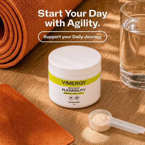 VIMERGY UK Vitamins & Supplements Brain Body Flexagility* Magnesium MSM Turmeric
