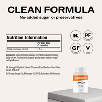 VIMERGY Vitamins & Supplements Chaga Capsules|type_supplement_facts