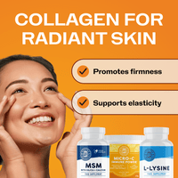 Collagen Replensih KIT VIMERGY Supplements Vitamins vitamin c msm l-lysine