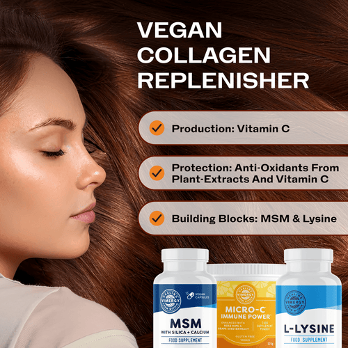 Collagen Replensih KIT VIMERGY Supplements Vitamins vitamin c msm l-lysine