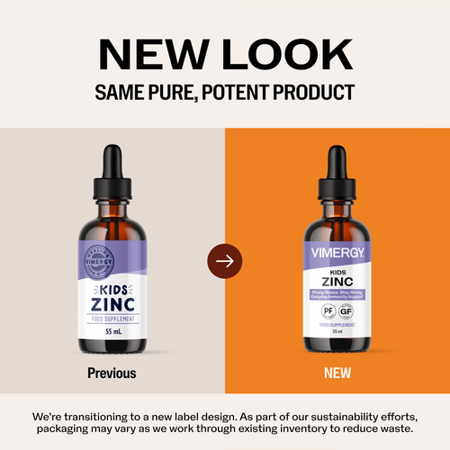 VIMERGY Kids Vitamins Kids Organic Liquid Zinc
