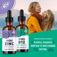 Vimergy Kids Vitamins Kids Organic Liquid B12