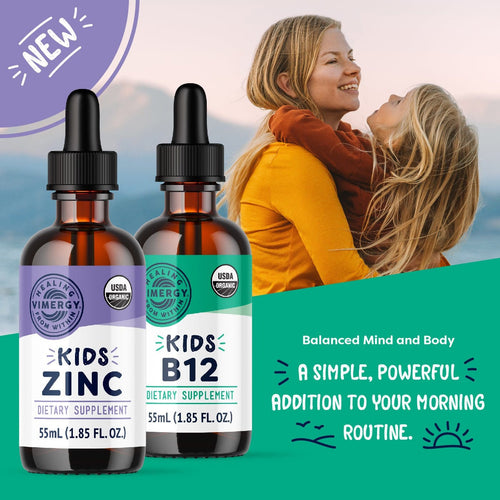 Vimergy Kids Vitamins Kids Organic Liquid B12