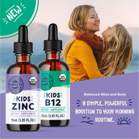 Vimergy Kids Vitamins Kids Organic Liquid Zinc