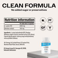Vimergy Vitamins & Supplements L-Lysine