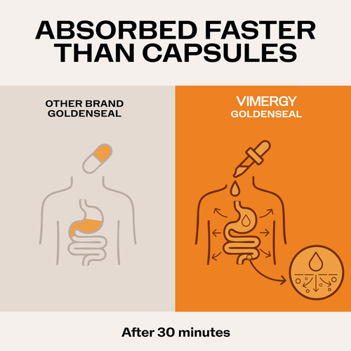 Vimergy Vitamins & Supplements Liquid Goldenseal