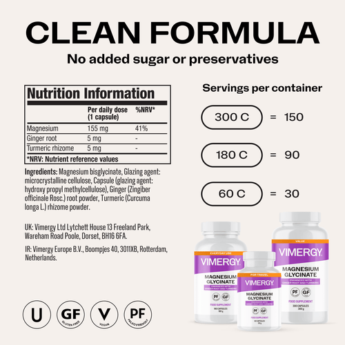 Magnesium Glycinate Home & Travel Kit