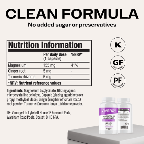 Vimergy Vitamins & Supplements Magnesium Glycinate
