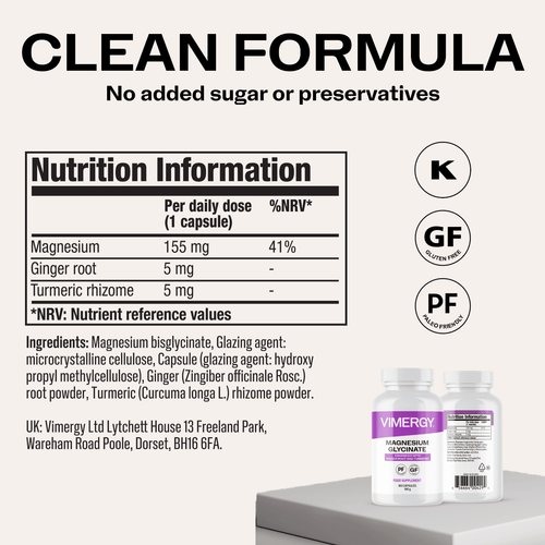 Vimergy Vitamins & Supplements Magnesium Glycinate