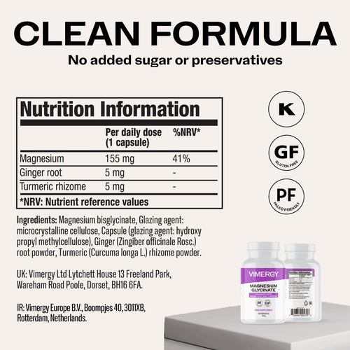 Vimergy Vitamins & Supplements Magnesium Glycinate