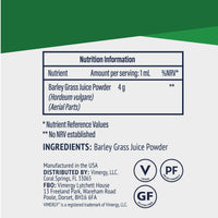 Vimergy Vitamins & Supplements Organic Barley Grass Juice Powder