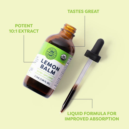 Vimergy Vitamins & Supplements Organic Liquid Lemon Balm
