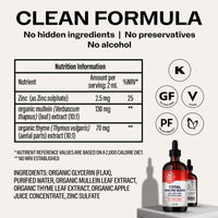 Vimergy Vitamins & Supplements Organic Liquid Total Immune Blend*|type_supplement_facts