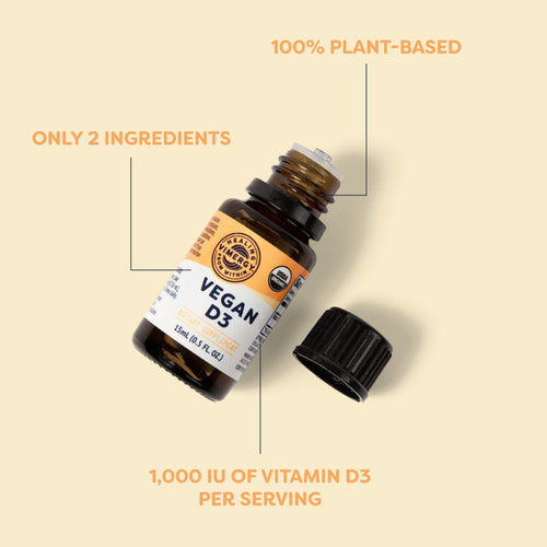 Vimergy Vitamins & Supplements Organic Liquid Vegan D3