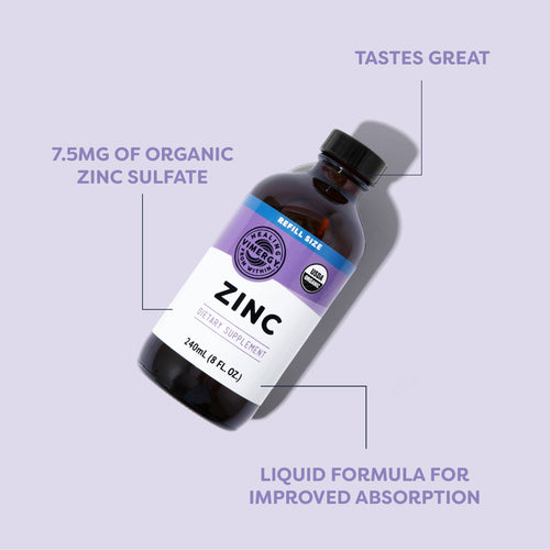 Vimergy Vitamins & Supplements Organic Liquid Zinc