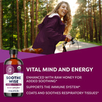 Vimergy Vitamins & Supplements Soothe Wise* Elderberry & Raw Honey Syrup