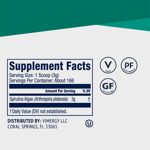 Vimergy Vitamins & Supplements Spirulina Powder