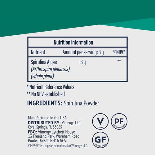 Vimergy Vitamins & Supplements Spirulina Powder