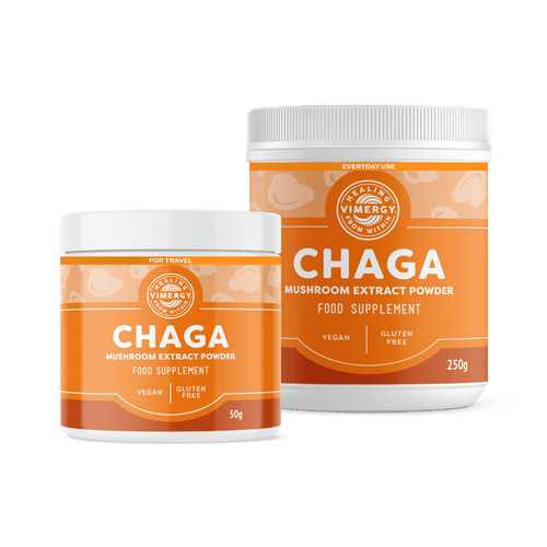 USDA Organic Chaga Powder Home & Travel Kit