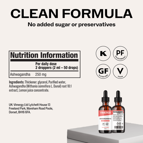 Vimergy Vitamins & Supplements Organic Liquid Ashwagandha*