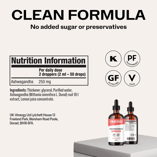 Vimergy Vitamins & Supplements Organic Liquid Ashwagandha*
