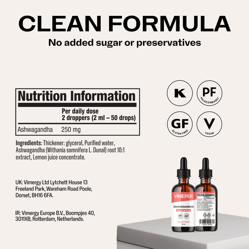 Vimergy Vitamins & Supplements Organic Liquid Ashwagandha*