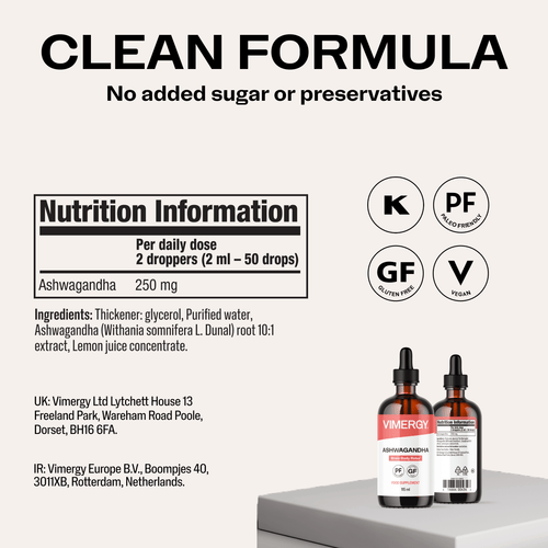 Vimergy Vitamins & Supplements Organic Liquid Ashwagandha*

