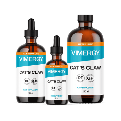 USDA Organic Liquid Cat's Claw Home & Travel Kit