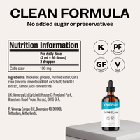 Vimergy Vitamins & Supplements Organic Liquid Cat's Claw