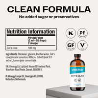 Vimergy Vitamins & Supplements Organic Liquid Cat's Claw