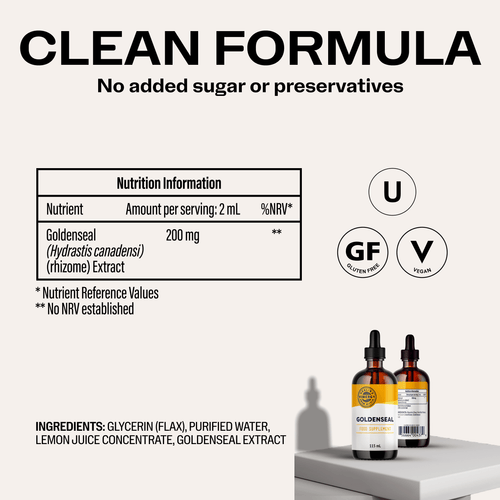 Vimergy Vitamins & Supplements Liquid Goldenseal